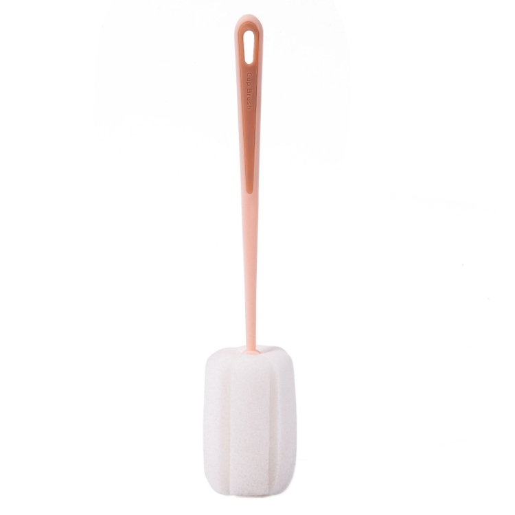 

5 PCS Baby Bottle Vacuum Cup Sponge Long Handle Brush Household Cleaning Brush(Pink)