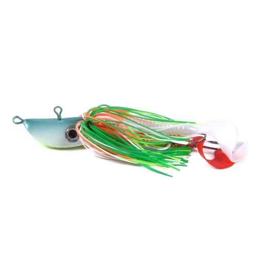 

3 PCS Hengjia JI007 Long Shot Lead Head Tassel Beard Bait Sea Fishing Lead Bait, Specification: JIG 20g(4 )