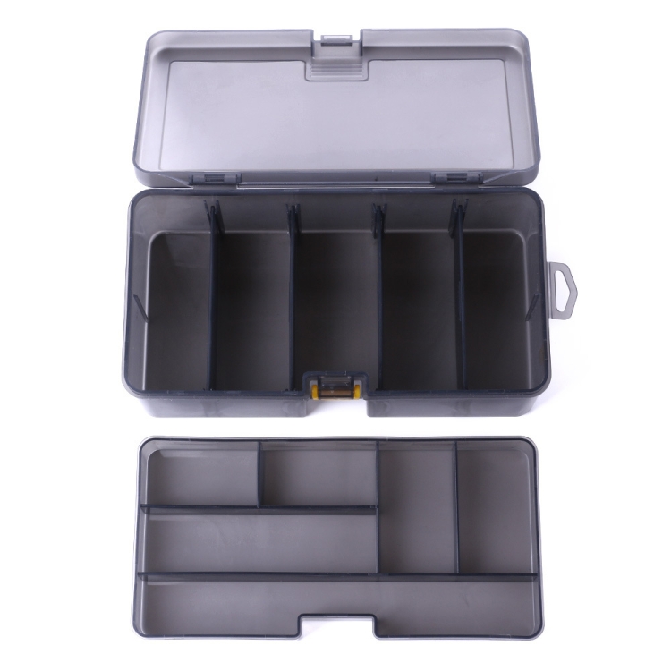 

HENGJIA qt071-1 Double Layer Storage Box Fishing Gear Multi-Function Box(21.5x12x7cm)