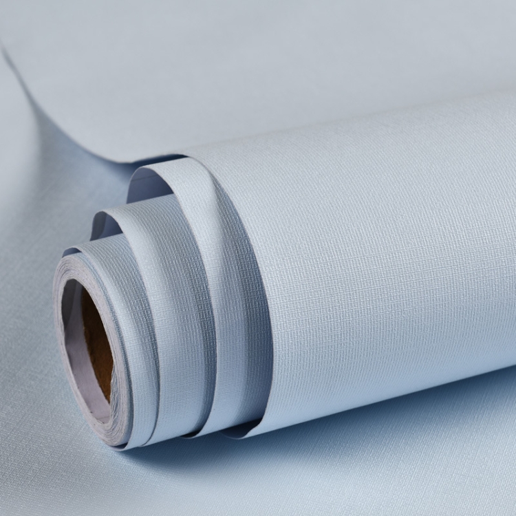 

Waterproof Self-Adhesive Macaron Dormitory Wallpaper Solid Color Clothing Store Decoration Wallpaper, Specification: 0.53 x 5m(Water Blue)