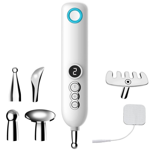 

Smart Rechargeable Meridian Pen Hot Compress Pulse Acupuncture Acupuncture Massager, Specification： Upgrade