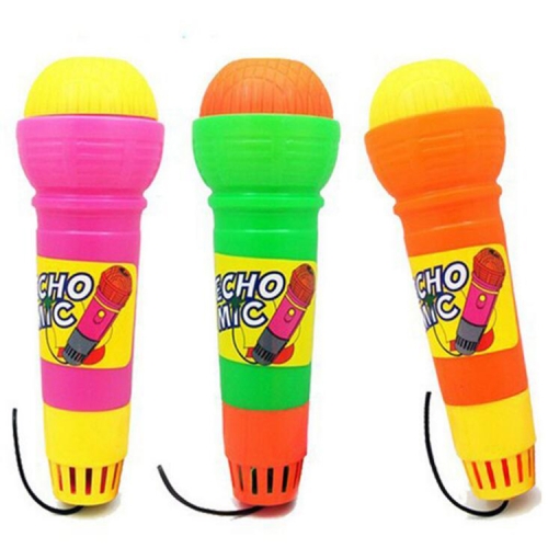

3 PCS Cartoon Party Echo Microphone Children Educational Music Toy(Random Color Dlivery)