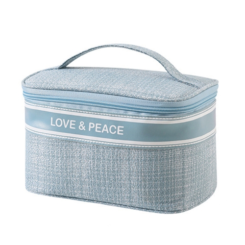 

2 PCS Dust-Proof Anti-Tide Hand Wash Bag Cosmetics Storage Bag(Light Blue)