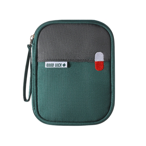 

2 PCS J200047 Outdoor Travel Portable Medical Bag Large-capacity Portable Car Home First Aid Kit, Size: 11x2x14cm(Green)