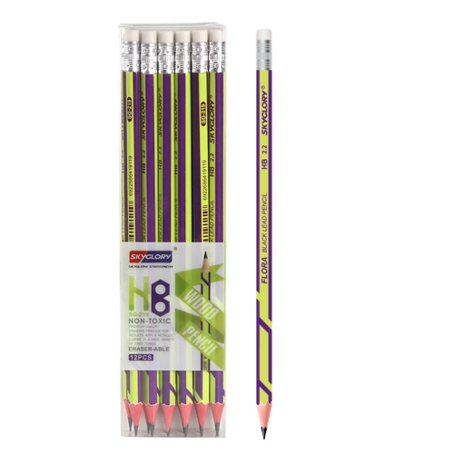 

Skyglory 4 Packs Student Art Drawing And Writing HB Pencil, Specification： SG-219-12