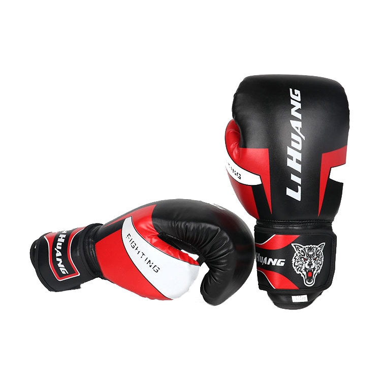 

LIHUANG S1 Fitness Boxing Gloves Adult Sanda Training Gloves, Size: 8oz(Black)