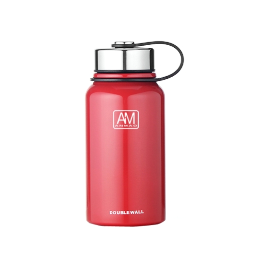 

AM 304 Stainless Steel Vacuum Flask Large Capacity Portable Outdoor Sports Kettles, Capacity: 610ml(Red)