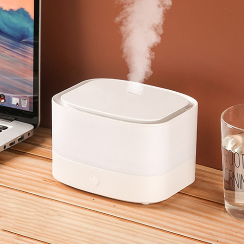 

HD05 Night Light Aroma Diffuser Home Office Water Meter Air Purifier Large Capacity Mini Humidifier(White)