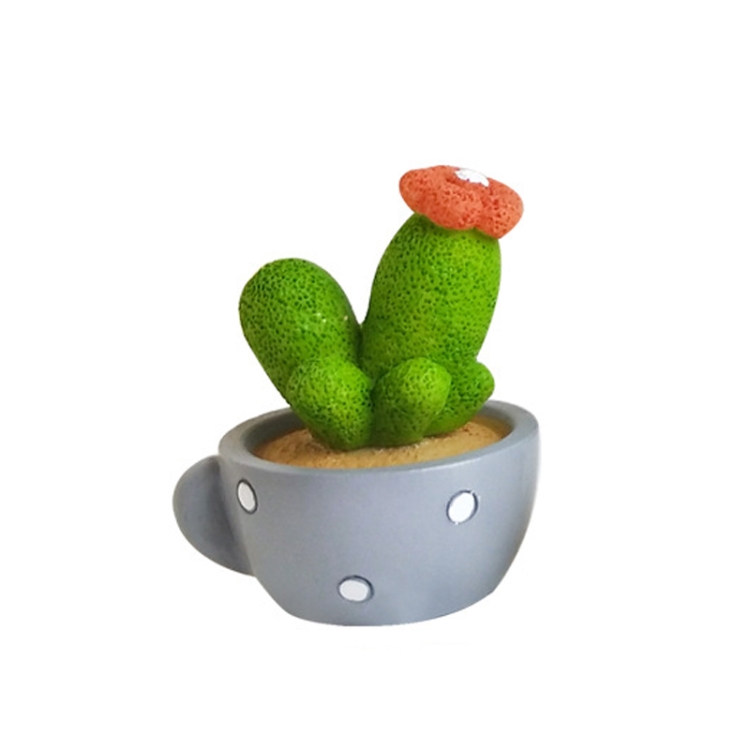 

10 PCS Cute Shaking Head Spring Car Decoration Cake Baking Mini Potted Resin Decoration, Specification: Miper