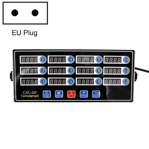 

Kitchen Timer Fried Chicken Burger Baked Timer, EU Plug, Specification: 12 Channel