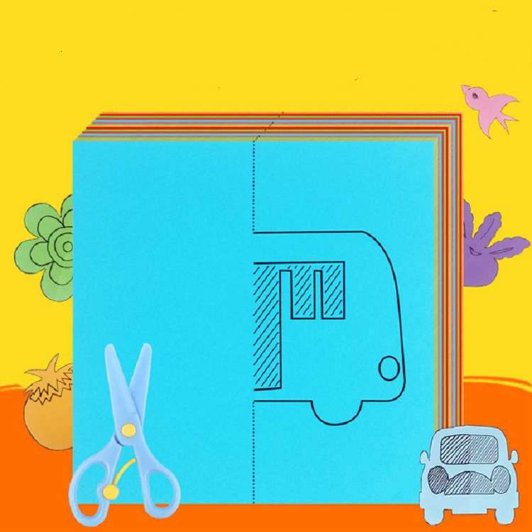 

Children Paper-cut Origami Making Materials Educational Toys