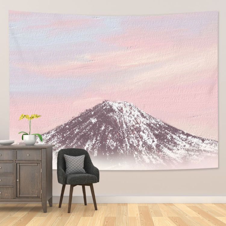 

Girl Heart Oil Painting Wallpaper Background Cloth Room Decoration Hanging Cloth, Size: 150x130cm(Landscape -7)