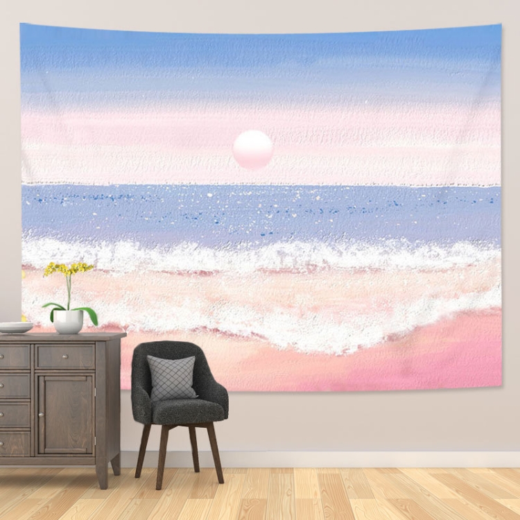 

Girl Heart Oil Painting Wallpaper Background Cloth Room Decoration Hanging Cloth, Size: 200x150cm(Landscape -15)