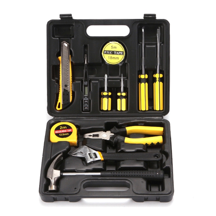 

12 In 1 Car Home Dual-Use Hardware Combination Tool Set, Style: Hardcover 8012-1