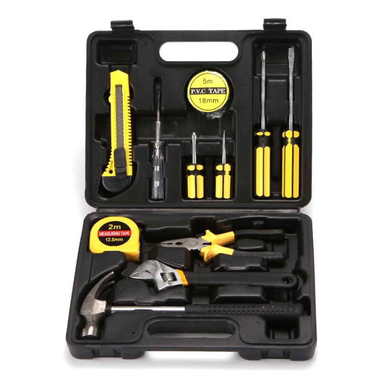 

12 In 1 Car Home Dual-Use Hardware Combination Tool Set, Style: Paperback 8012G-1