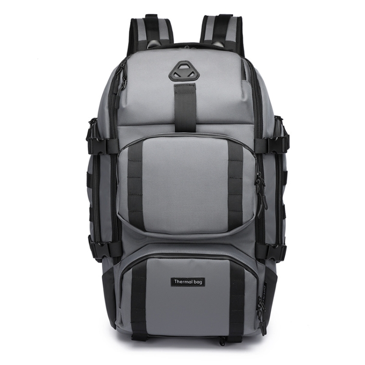 

Ozuko 9386 Men Outdoor Multi-Function Travel Mountaineering Backpack(Grey)