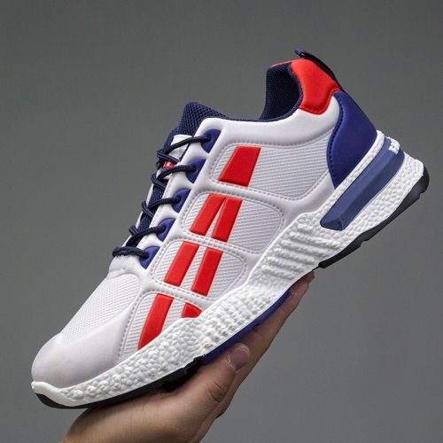 

TL203 Couple Style Sports Shoes Breathable Thick Bottom Man Casual Shoes, Size: 42(Male Blue)