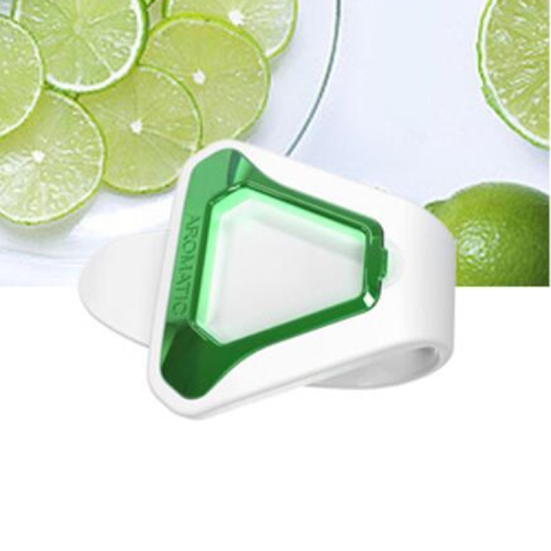 

Hanging Creative Aroma Clip Air Freshener Nature Perfume Smell Aromatherapy For Sun Visor Backseat(White + Green)