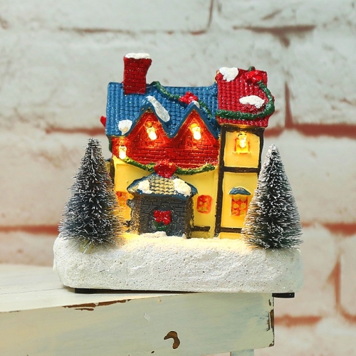 

Home Luminous Hut Christmas Decoration Gift(D Style)