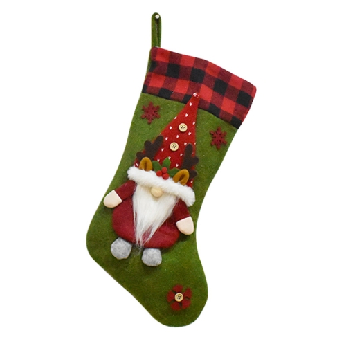 

Christmas Faceless Doll Decoration Pendant Cartoon Children Gift Candy Bag(Red)