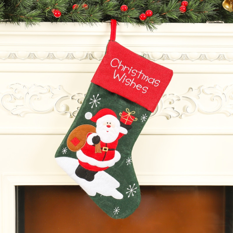 

Christmas Shopping Mall Window Decorations Children Candy Gift Bags(Elder)