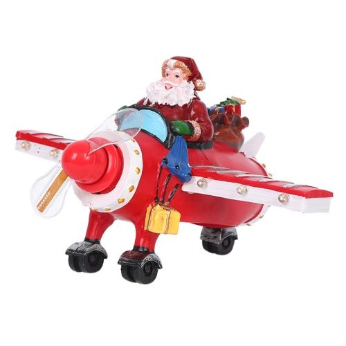 

Christmas Ornaments Santa Claus LED Glowing Airplane Ornaments(Airplane)