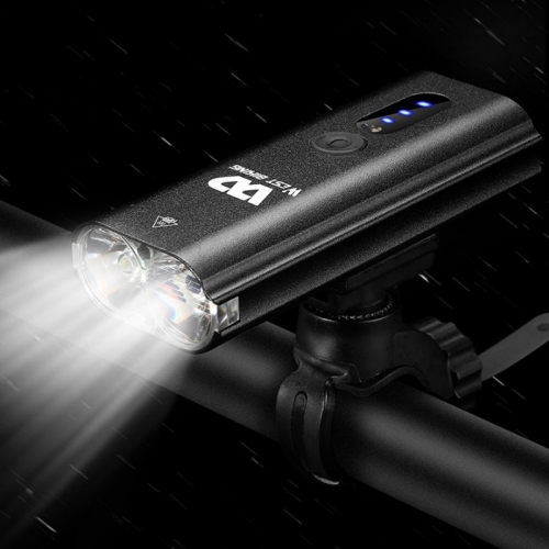 

WEST BIKING Bicycle Light Sensor Headlight Mountain Bike Night Riding Strong Light(Black)