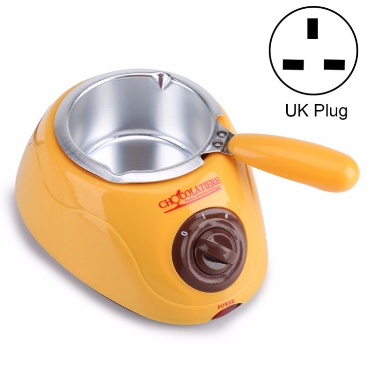

Single Oven Chocolate Melting Machine Kitchen Utensils Essential Oil Handmade Soap Melting Pot, UK Plug(Yellow)