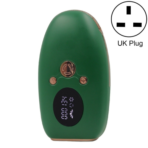 

IPL02 Quartz Tube Freezing Point Full Body Laser Hair Removal Device For Women, Specification:UK Plug(Green)