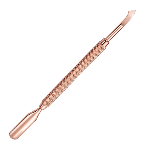 

3 PCS Stainless Steel Rose Gold Double-Headed Steel Push Dead Skin Scissors Nail Set,Style: 02 Big Head