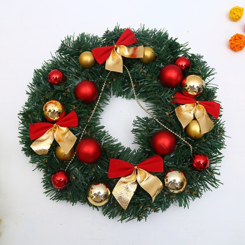 

Christmas Decoration Wreath Garland Rattan Door Hanging, Specification: Chain