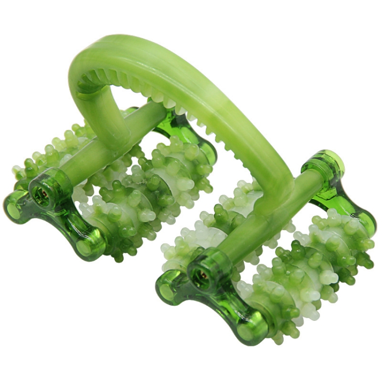 

2 PCS Multifunctional Two-color Roller Massager(249 Lunar Rover)