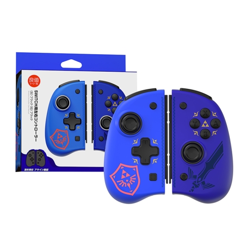 

IINE Wireless Bluetooth Gamepad Wake-Up Left Right Handle For Nintendo Switch / Lite, Product color: Blue