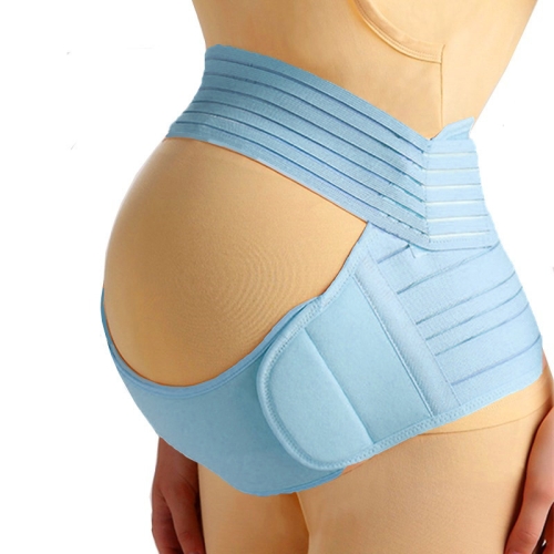 

Prenatal Belly Support Three-Piece Breathable Belly Support Belt For Pregnant Women Before Childbirth, Size: XL(Blue)