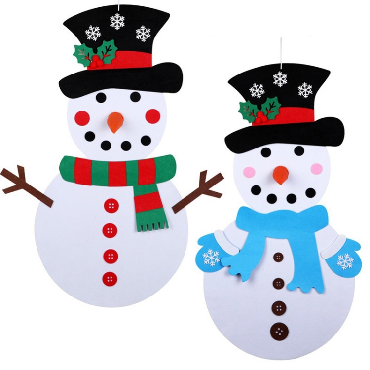 

Handmade Felt Christmas Tree Decoration Children DIY Christmas Decorations, Style: Dress-up 1