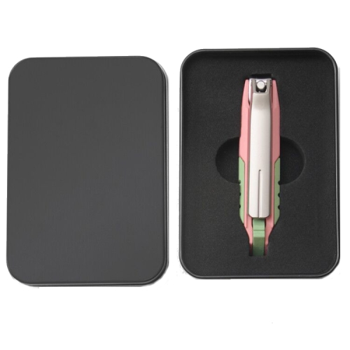 

Anti-splash Nail Clippers Multifunctional Mobile Phone Holder Nail Clippers,Style: Pink +Iron Box