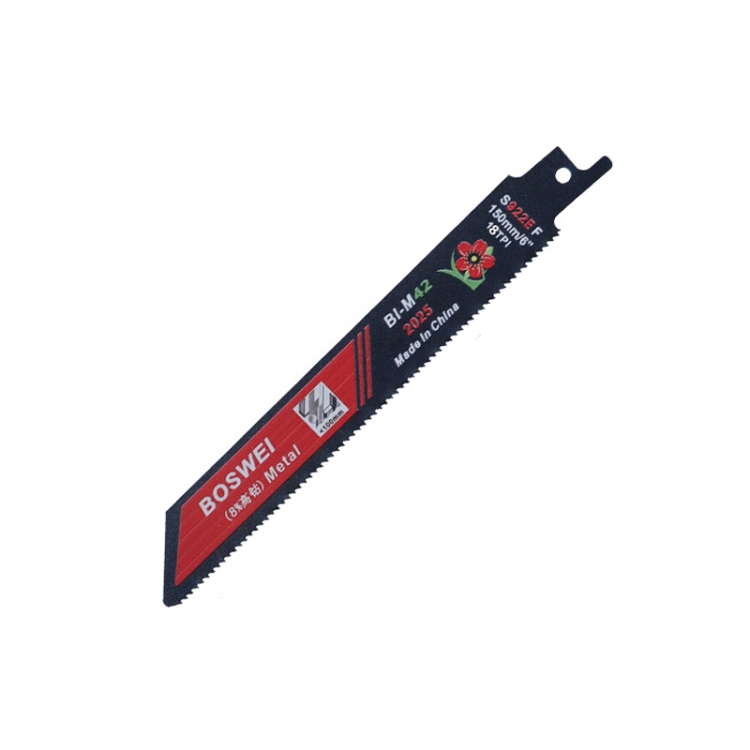 

S922EF BOSWEI Hardcore Reciprocating Saw Strip Fine Teeth Saber Saw Blade Metal Plastic Wood Bimetal Curve Saw Blade