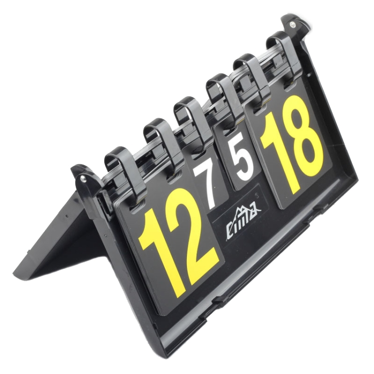 

Cima Basketball Branch Can Be Turned Back To Basketball Scorer Four-Digit Tennis Table Tennis Scorer(38 x 21 x 3.5cm)