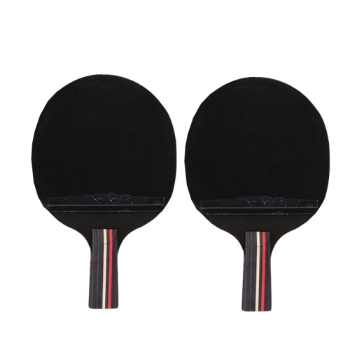 

HUIESON HS-D-P01 Three Star 7 Layers Pure Wood Double-sided Reverse Adhesive Table Tennis Racket Set, Specification: Pen Hold Grip Racket