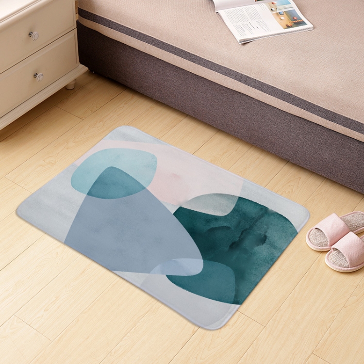 

Living Room Carpet Home Coffee Table Bedroom Entry Mat, Size: 60x40cm(M)