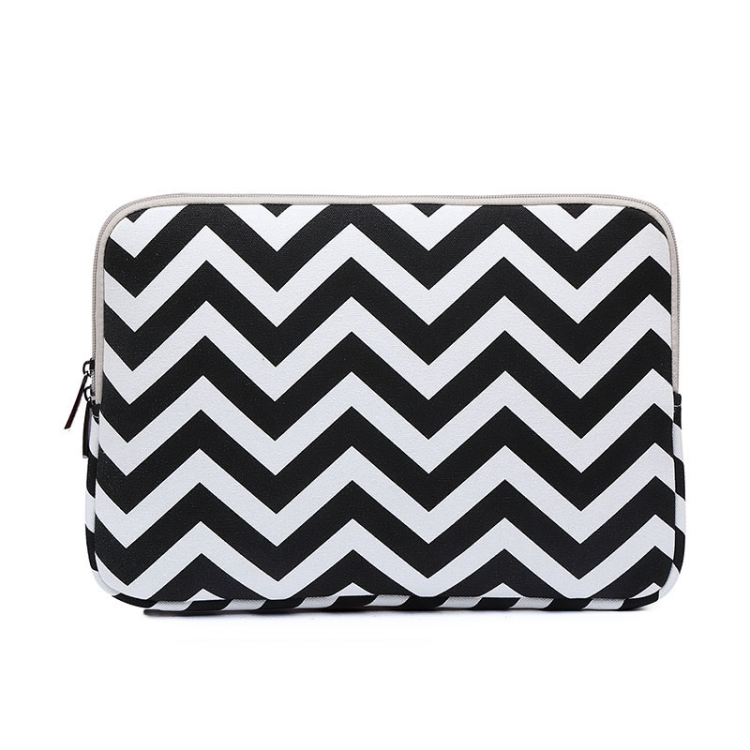 

LiSEN LS-525 Wavy Pattern Notebook Liner Bag, Size: 11.6 inches(Black)