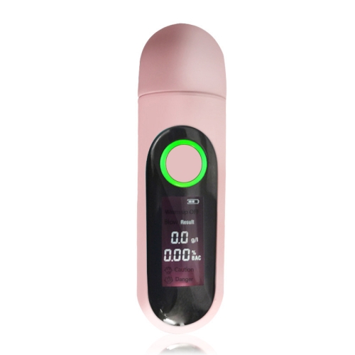 

JCW-008 Portable Breath Type Car Alcohol Tester High-Precision Household Alcohol Tester(Pink)