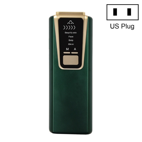 

Home Whole Body Freezing Point Hair Removal Instrument US Plug(Green)