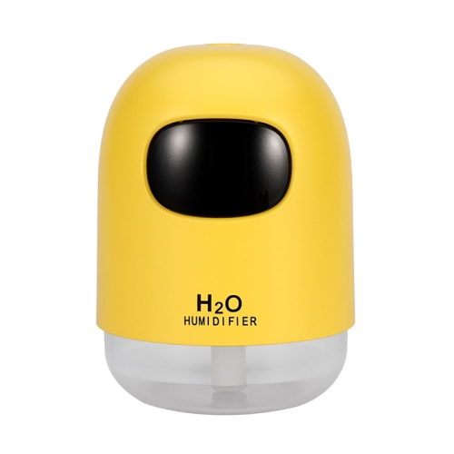 

J1-001 Mini Humidifier Portable USB Night Light Aromatherapy Car Atomizing Humidifier(Yellow)