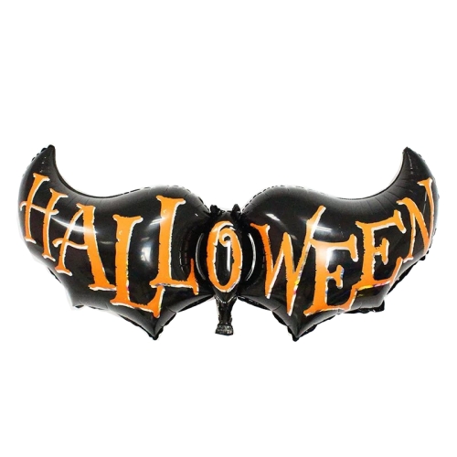 

5 PCS Halloween Aluminum Film Balloon Party Decoration,Style: Hallowring Wings