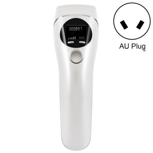 

883 Home Laser Freezing Point Quartz Tube Hair Removal Apparatus Pulse Whole Body Hair Removal Beauty Apparatus，Specification： AU Plug(White)