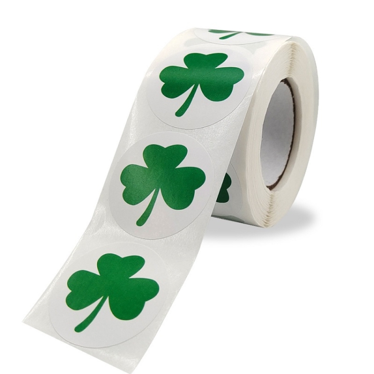

5 PCS Clover Party Event Packaging Bag Decoration Sticker, Size: 3.8cm / 1.5 Inch(A-240-38mm)