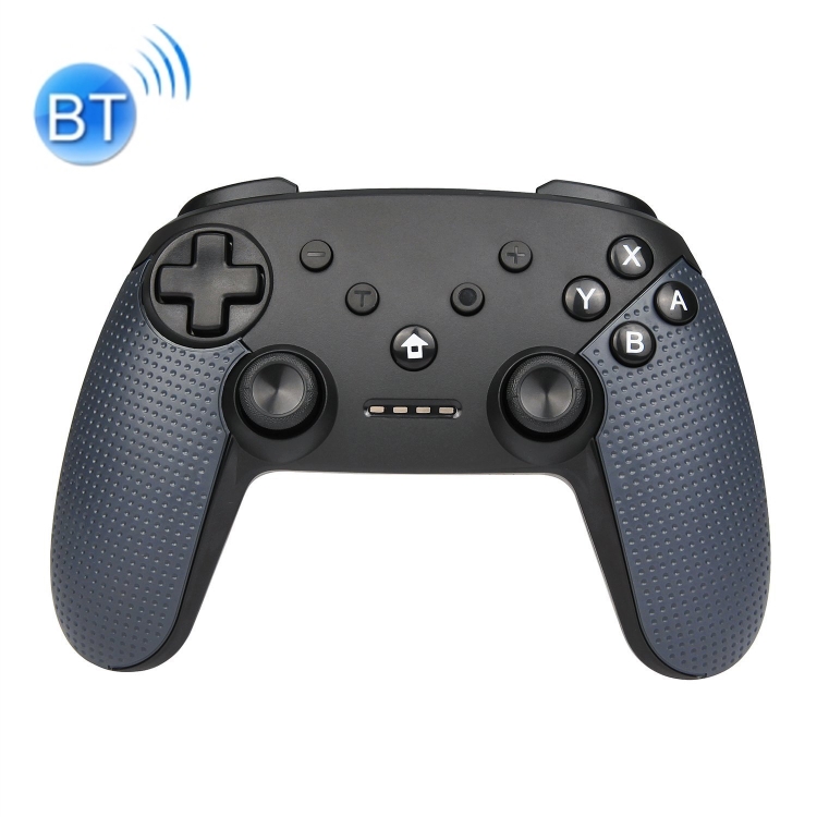 

Bluetooth Wireless Gamepad Built-In Dual Motors With TURBO Function Suitable For Switch Pro(Black)