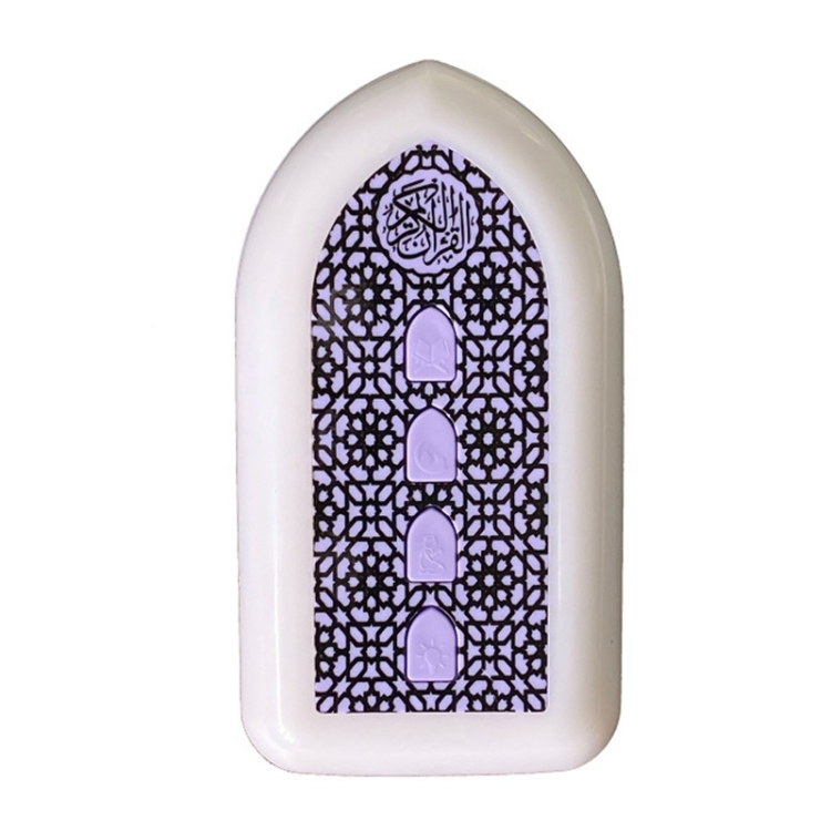 

LY-008 5 Colors Timed Alarm Clock Night Light, UK Plug(Purple)