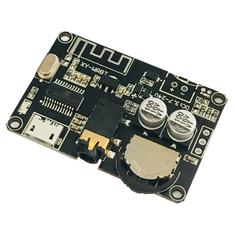

2 PCS XY-WRBT Bluetooth 5.0 Decoder Board Stereo Audio Module Wide Voltage Speaker Amplifier Without Remote Control